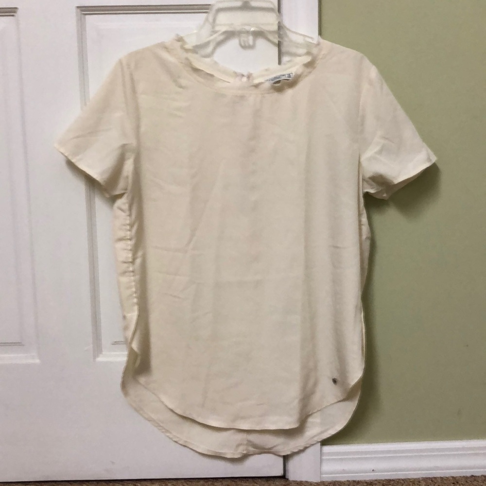 Ambercrombie and Fitch Tattered Neck T shirt
